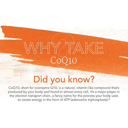 Now CoQ10 100mg Softgels, Pack of 50's