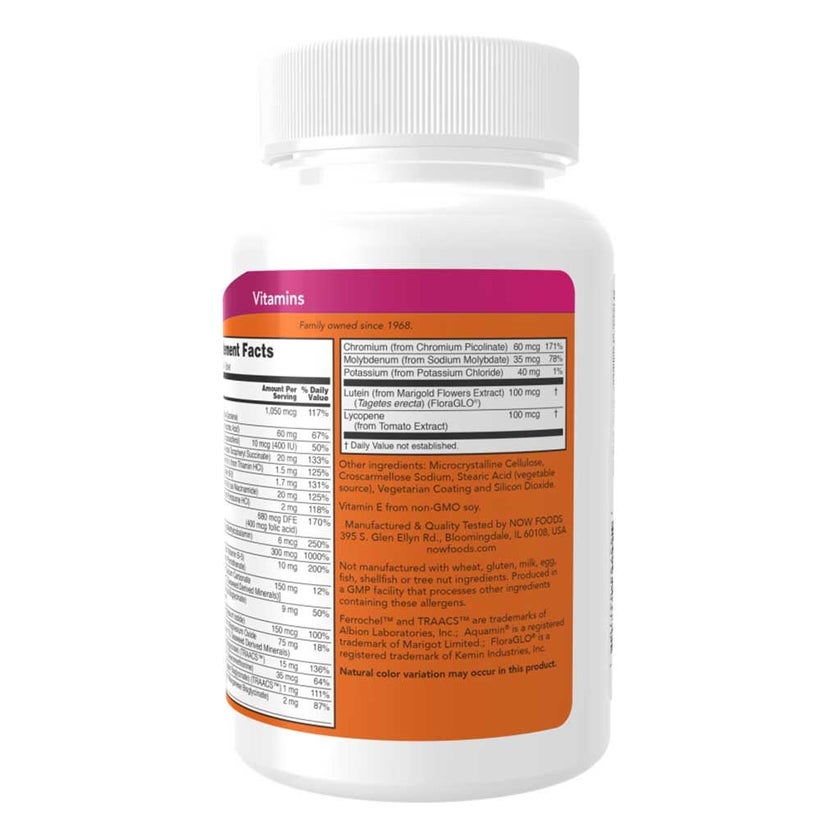 Now Daily Vits Multivitamins & Minerals Tablets, Pack of 100's