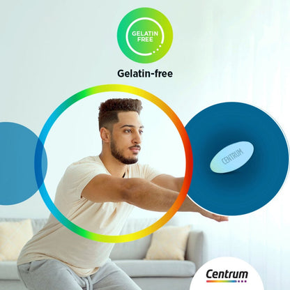 Centrum Men's Multivitamin Supplement Tablets, Pack of 100's