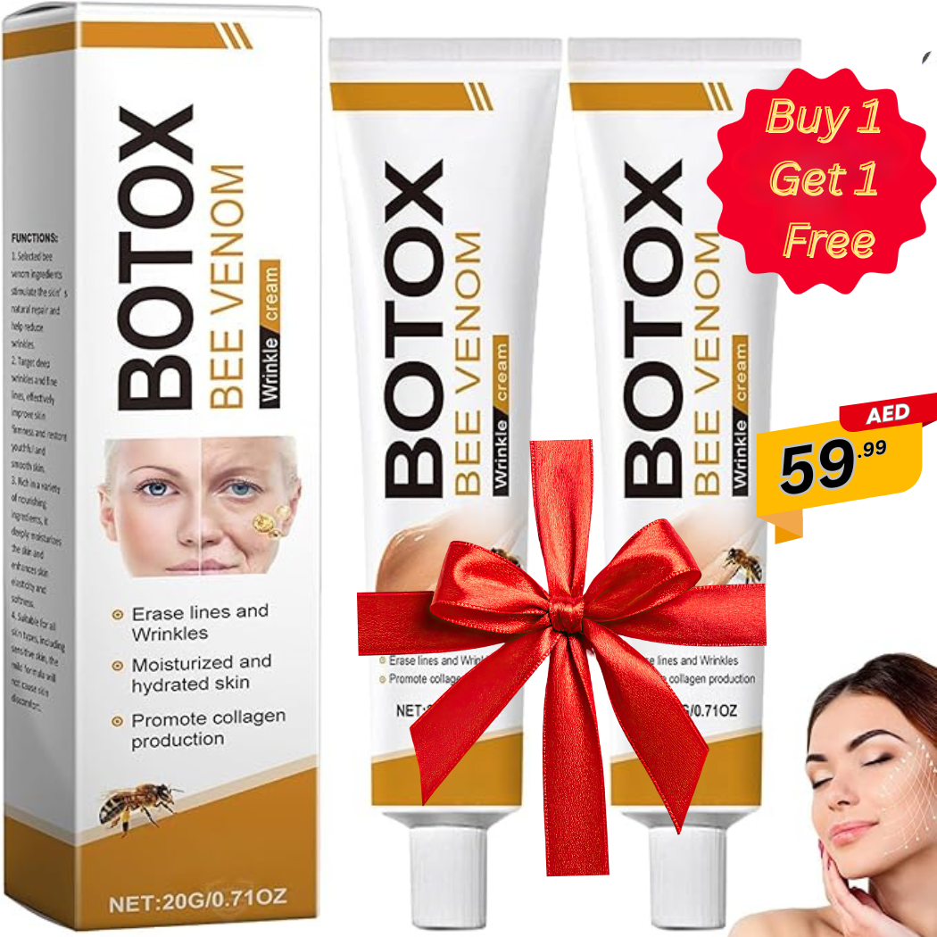 Botox Bee Venom Wrinkle Removal & Firming, Moisturizing, Anti-Aging, Lifting & Recovery for All Skin Type.