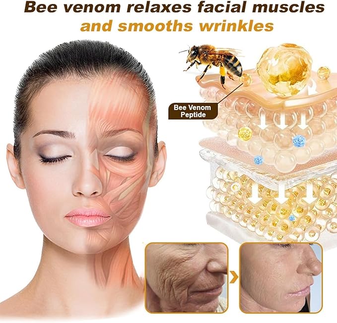 Botox Bee Venom Wrinkle Removal & Firming, Moisturizing, Anti-Aging, Lifting & Recovery for All Skin Type.