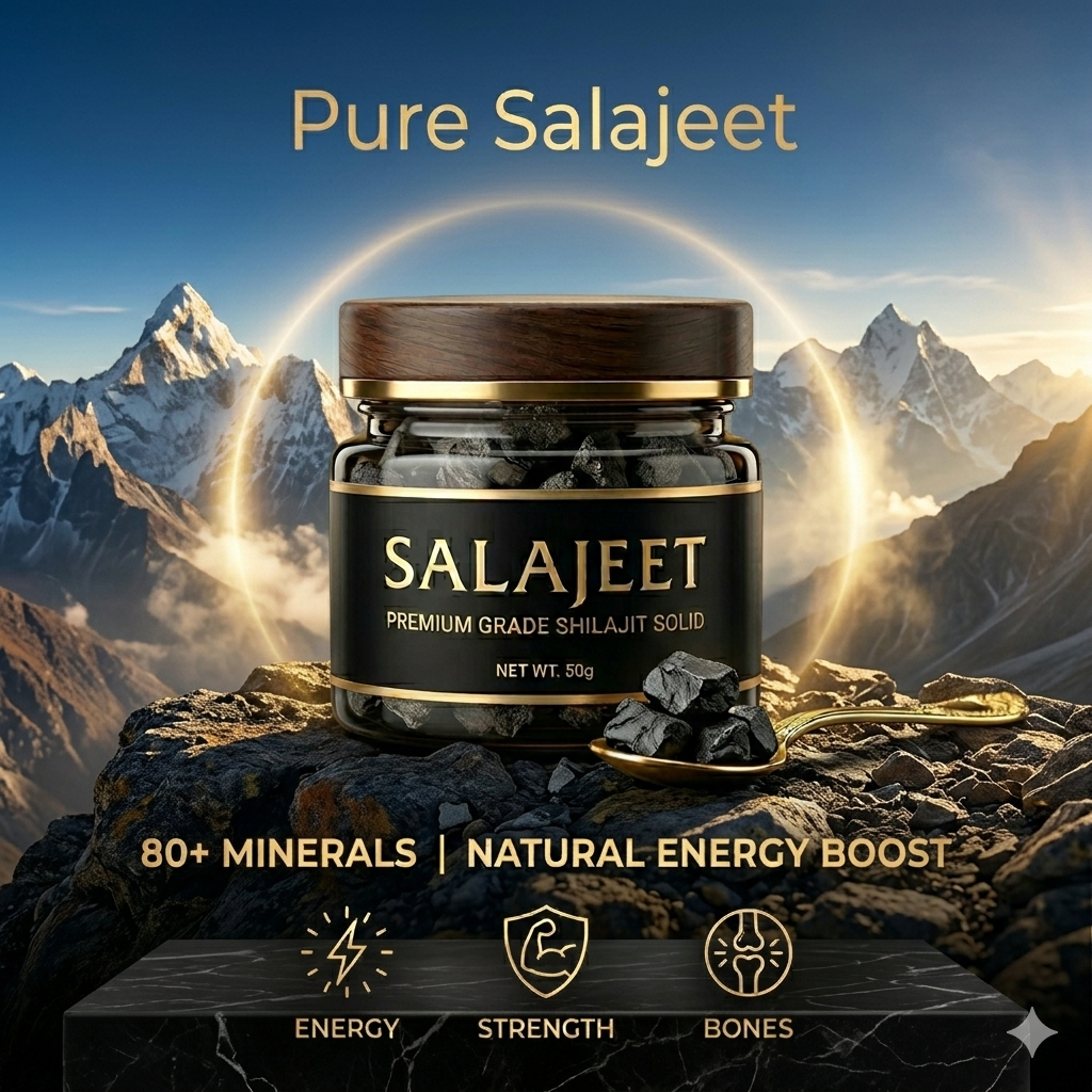 Himalayan Salajeet (Shilajit) Herbal Supplement 30g