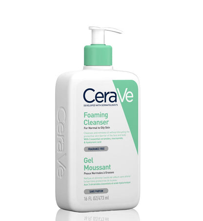 Cerave Foaming Cleanser For Normal to Oily Skin