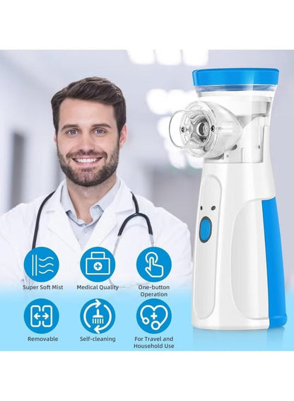 Portable Mesh Nebulizer– Adults & Kids