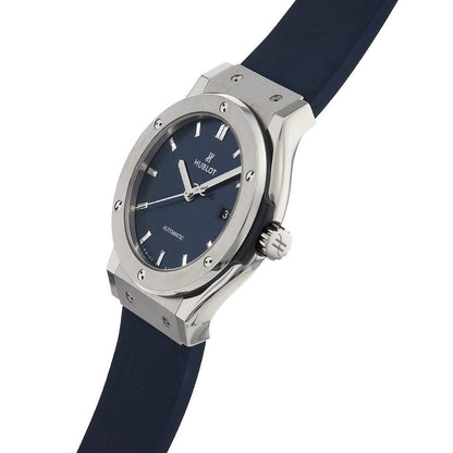 Men’s Luxury Hublot-Inspired Replica Watch with Box – Stainless Steel Case & Rubber Strap